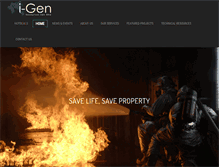 Tablet Screenshot of i-gen.com.my